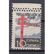 España Variedades 1938 Edifil 866ddh * Mh Dentado doble horizontal