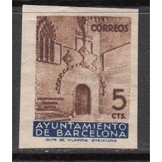 Barcelona Correo 1936 Edifil 13s ** Mnh
