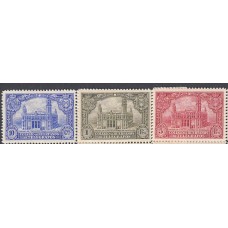 España Huerfanos de Telégrafos 1934 - 37 Edifil 7/9 ** Mnh