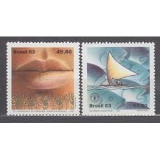 Brasil - Correo 1983 Yvert 1626/27 ** Mnh Barco