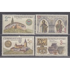 Checoslovaquia Correo 1982 Yvert 2491/94 ** Mnh