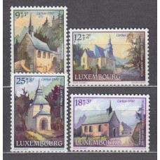 Luxemburgo Correo 1990 Yvert 1209/12 ** Mnh