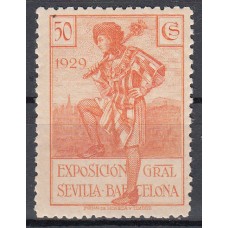 España Sueltos 1929 Edifil 443 ** Mnh - Sevilla Barcelona