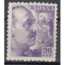 España Sueltos 1940 Edifil 922 Franco ** Mnh