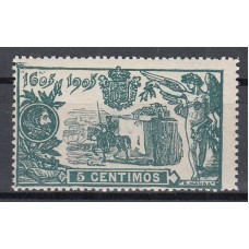 España Sueltos 1905 Edifil 257 ** Mnh  Quijote