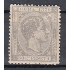 Cuba Sueltos 1879 Edifil 54 * Mh