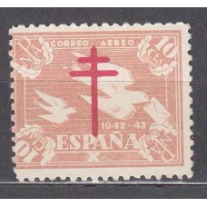España Sueltos 1942 Edifil 960 ** Mnh Pro Tuberculosos