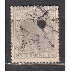 España Taladrados 1878 Edifil 197