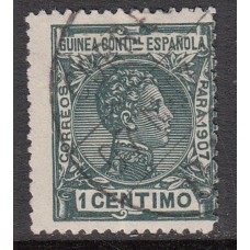 Guinea Sueltos 1907 Edifil 43 usado