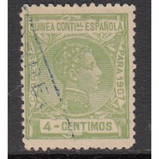 Guinea Sueltos 1907 Edifil 46 usado