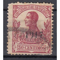 Guinea Sueltos 1917 Edifil 118 usado