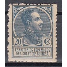 Guinea Sueltos 1919 Edifil 133 * Mh