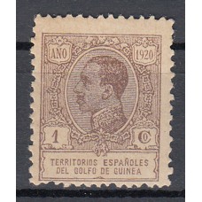 Guinea Sueltos 1920 Edifil 141 * Mh