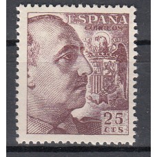 España Sueltos 1949 Edifil 1048A ** Mnh Franco