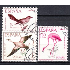 Sahara Correo 1967 Edifil 262/64 usado