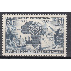 Africa Occidental Francesa Correo Yvert 53 ** Mnh