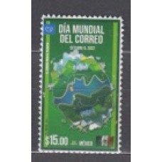 Mexico Correo 2022 Yvert 3362 ** Mnh Dia del Correo