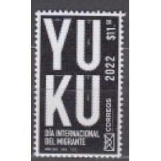 Mexico Correo 2022 Yvert 3375 ** Mnh Migrantes