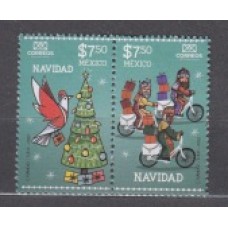 Mexico Correo 2022 Yvert 3370/71 ** Mnh Navidad