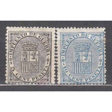 España I República 1874 Edifil 141/2 * Mh