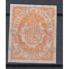 Andorra Española Sueltos 1875 Edifil NE 12s (*) Mng