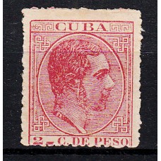 Cuba Sueltos 1882 Edifil 69 (*) Mng