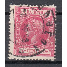 Cuba Sueltos 1898 Edifil 163 usado