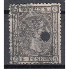 España Taladrados 1875 Edifil 169