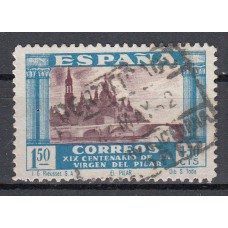 España Sueltos 1940 Edifil 899 Usado  Virgen del Pilar