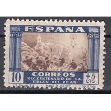 España Sueltos 1940 Edifil 889 Usado - Virgen del Pilar