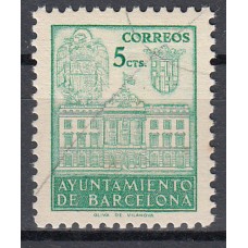 Barcelona Correo 1942 Edifil 39 SH (*) Mng Liberación de Barcelona