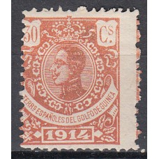 Guinea Sueltos 1914 Edifil 105 * Mh