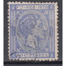 Puerto Rico Sueltos 1878 Edifil 21 usado