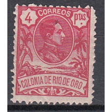Rio de Oro Sueltos 1909 Edifil 52 ** Mnh Pequeña doblez