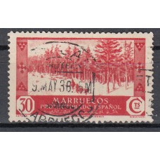 Marruecos Sueltos 1935 Edifil 153 usado