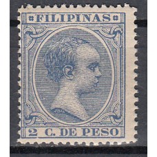 Filipinas Sueltos 1896 Edifil 123 * Mh