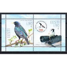 Estonia - Hojas Yvert 54 ** Mnh Fauna - Aves