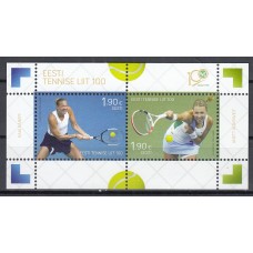 Estonia - Hojas Yvert 56 ** Mnh Deportes - Tenis
