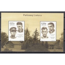 Lituania - Hojas Yvert 65 ** Mnh Personajes