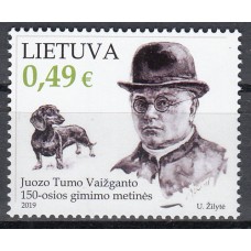 Lituania - Correo Yvert 1137 ** Mnh Personaje - Fauna