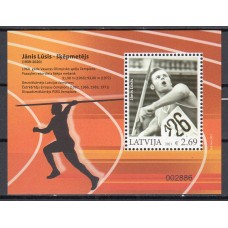 Letonia Hojas Yvert 48 ** Mnh Personaje - Deportes