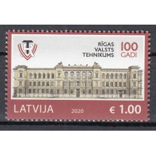 Letonia Correo 2020 Yvert 1074 ** Mnh