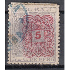 Cuba Sueltos 1883 Edifil 74 usado