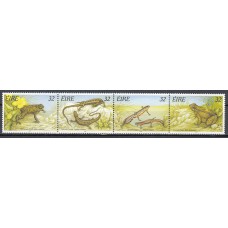 Irlanda Correo 1995 Yvert 912/15 ** Mnh Fauna - Ranas - Anfibios