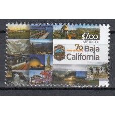 Mexico Correo 2022 Yvert 3345 ** Mnh 70º Baja California
