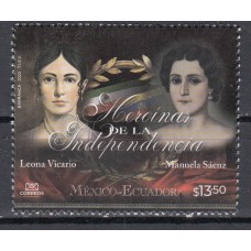 Mexico Correo 2022 Yvert 3349 ** Mnh Heroinas Independencia - Personaje