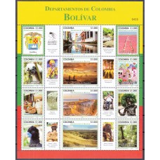 Colombia Correo 2020 Yvert 2143/2154 ** Mnh