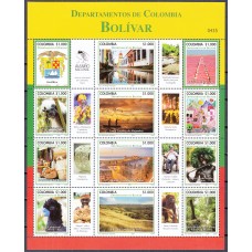 Colombia Correo 2020 Yvert 2143/2154 ** Mnh