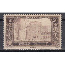 Marruecos Frances Correo 1917 Yvert 75 * Mh