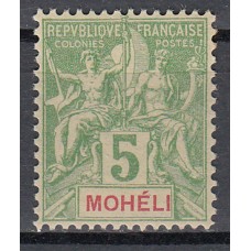 Moheli Correo Yvert 4 ** Mnh